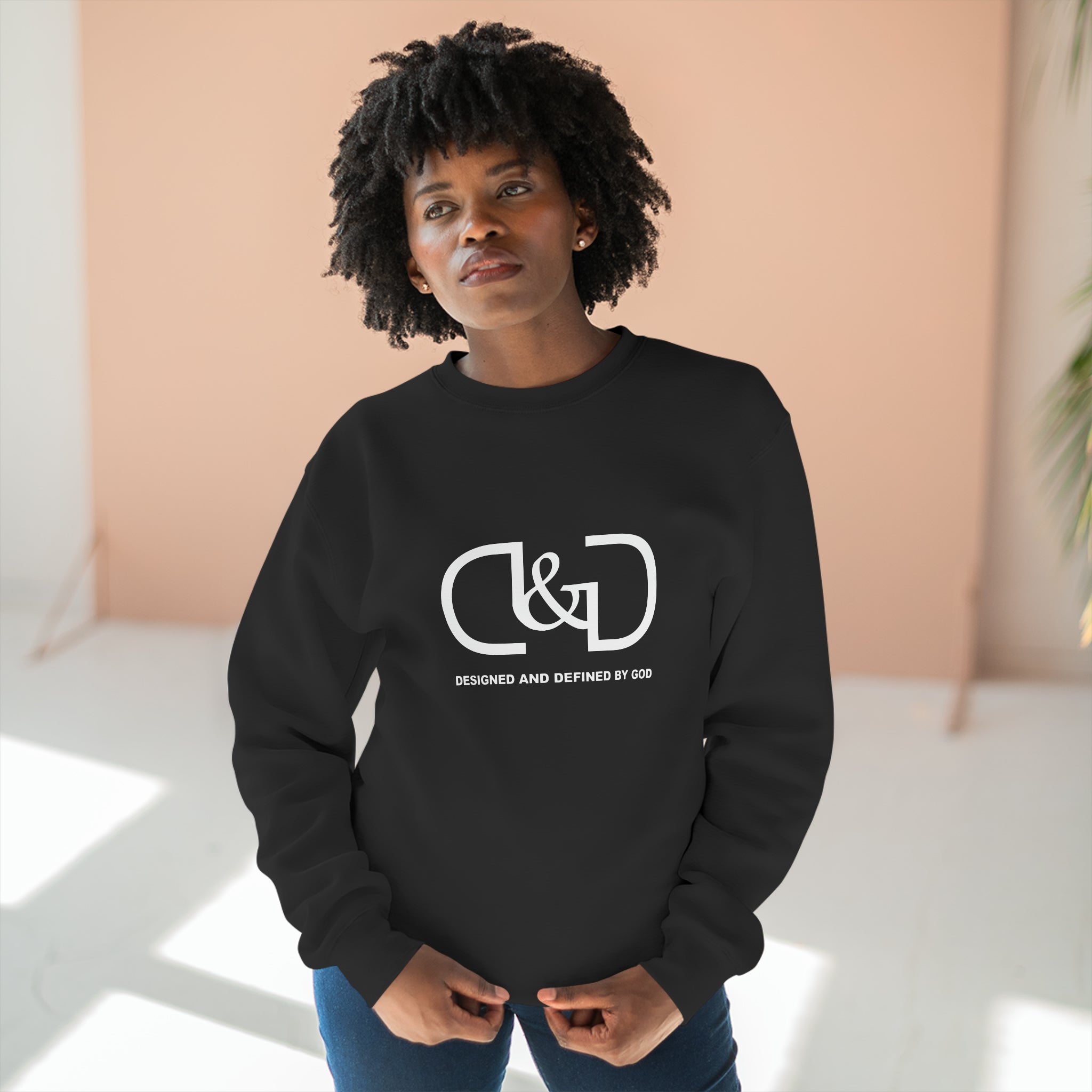 DEFINED & DESIGNED Premium Crewneck Sweatshirt