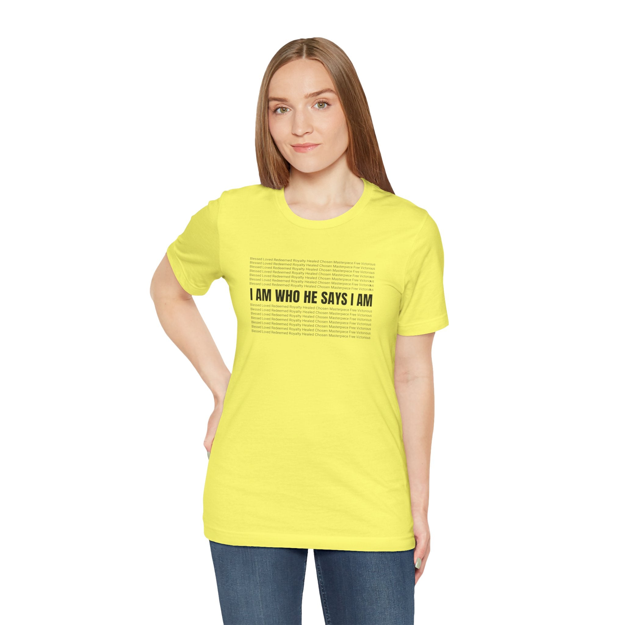 I AM Unisex Short Sleeve Tee