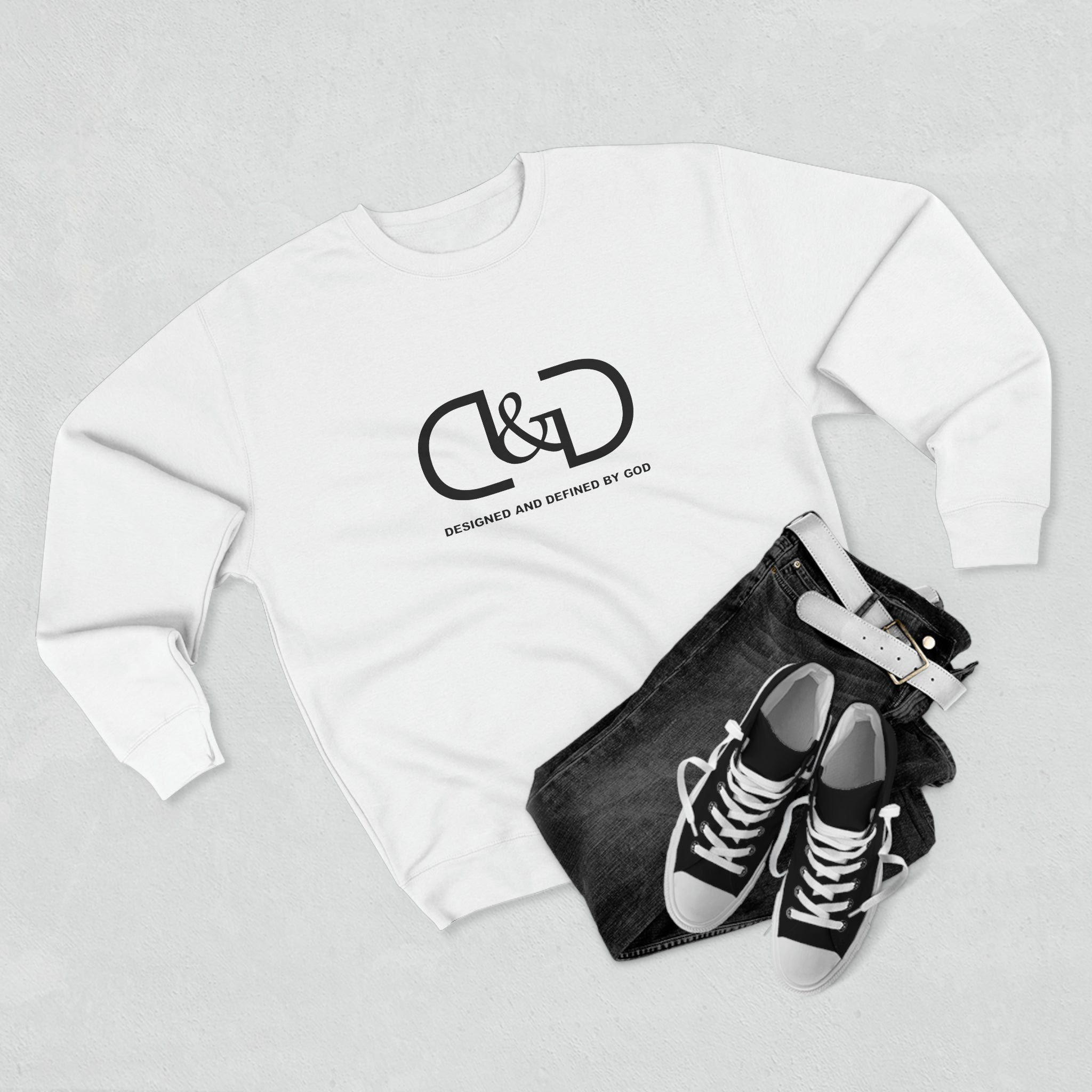 DEFINED & DESIGNED Premium Crewneck Sweatshirt